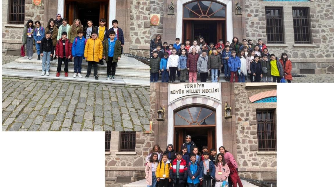 Okulumuz 4/C/D/E/F Sınıfı Öğrencileri 1.,2. Meclisimizi ve Ankara Palası Ziyaret Ettiler